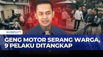 Geng Motor Bersenjata Serang Pengunjung Pedestrian Kendari, 9 Orang Ditangkap