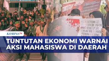Aksi Mahasiswa Di Tiga Daerah Tuntut Evaluasi MBG Dan Stabilitas Harga | KOMPAS PETANG