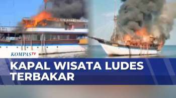 Kapal Pinisi Pengangkut Wisatawan Terbakar Di Bulukumba, Enam ABK Berhasil Selamat | KOMPAS PETANG