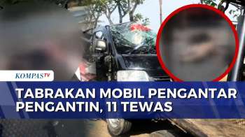 BREAKING NEWS! Kecelakaan Maut Mobil Pengantar Pengantin di Indramayu, 11 Orang Tewas