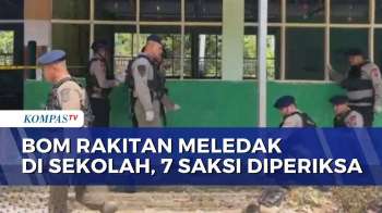Kasus Ledakan Bom Rakitan Di Sekolah, Polisi Pastikan Tak Terkait Jaringan Terorisme | KOMPAS SIANG