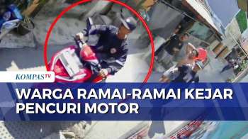 Pelaku Curanmor Dikejar Warga di Palmerah Jakarta Barat, Motor Dibawa Kabur | SAPA MALAM