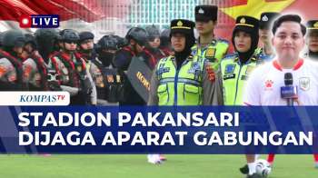 Langsung dari Stadion Pakansari, Aparat Disiagakan Jelang Indonesia vs Vietnam | SAPA MALAM