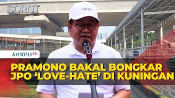 Pramono Putuskan Bongkar JPO Viral 'Love-Hate Relationship' Di Rasuna Said Kuningan, Ini Alasannya