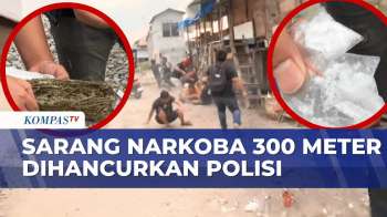 Mencekam! Polisi Dilempari Batu, Tembakan Peringatan Dilepaskan Saat Gerebek Narkoba | KOMPAS PETANG