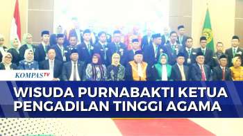 Ketua Pengadilan Tinggi Agama Banjarmasin Dan Sulawesi Barat Jalani Wisuda Purnabakti | MA NEWS
