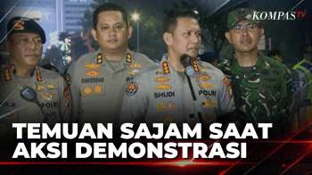 Polisi Temukan Sajam Saat Demonstrasi Berlangsung Di Kawasan Bundaran HI | BERITA UTAMA