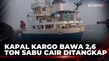 BNN Hentikan Kapal Kargo Bawa 2,6 Ton Sabu Cair di Bengkalis, 10 ABK Myanmar Ditangkap | SAPA PAGI