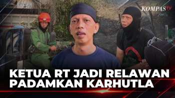 Aksi Kemanusiaan Ketua RT Di Banjarbaru, Turun Jadi Relawan Padamkan Karhutla | KOMPAS PETANG