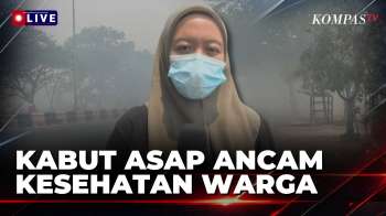 Kabut Asap Masih Selimuti Banjarbaru, Jarak Pandang 50 Meter | KOMPAS SIANG