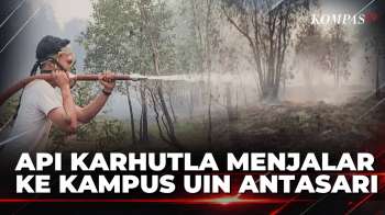Bahaya Mengintai, Karhutla Banjarbaru Mendekati Laboratorium UIN Antasari | SAPA MALAM