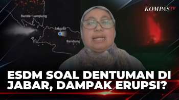 Soal Dentuman Di Jawa Barat, ESDM Konfirmasi Fenomena Itu Terkait Erupsi Anak Krakatau!