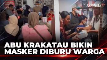 Masker Mulai Langka! Abu Vulkanik Anak Krakatau Picu Lonjakan Permintaan | KOMPAS PETANG