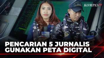 5 Jurnalis Hilang Saat Liput Anak Krakatau, Tim SAR Gunakan Peta Digital Dan Radar KRI Kerambit