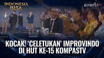 Bikin Ngakak! Aksi Komika Improvindo di Malam Puncak HUT ke-15 KompasTV