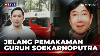 Terkini! Situasi Rumah Duka Guruh Soekarnoputra Di Jakarta Selatan Jelang Dimakamkan Siang Ini(26/9)