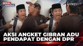 Sempat Adu Pendapat Dengan Petugas DPR, AKSI Serahkan Surat Angket Ijazah Gibran Ke PKB | SAPA MALAM
