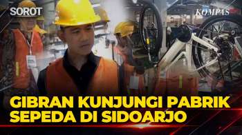 Wapres Gibran Kunjungi Pabrik Sepeda Di Sidoarjo, Dorong Perkuat Industri!