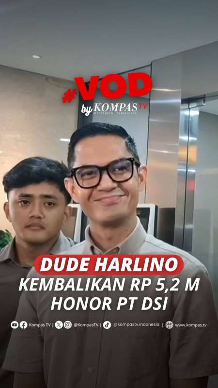 DUDE HARLINO KEMBALIKAN RP 5,2 M HONOR PT DSI