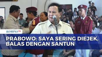 Prabowo ke Siswa Sekolah Rakyat: Jangankan Kamu, Saya Sering Diejek, Kita Balas Sopan Santun!