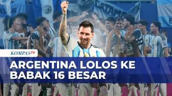 Argentina Lolos Ke Babak 16 Besar Usai Kalahkan Tanjung Verde 3-2 Lewat Perpanjangan Waktu