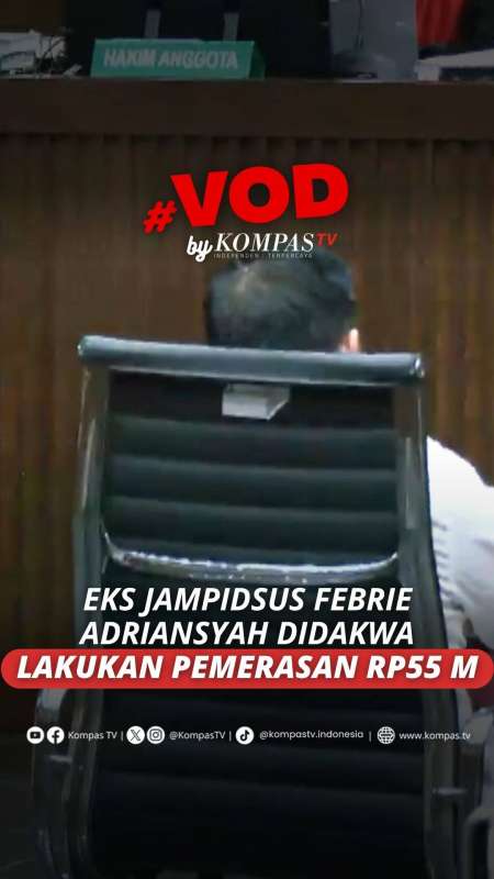 Jaksa Dakwa Eks Jampidsus Febrie Lakukan Pemerasan Rp55 Miliar