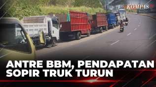 antrean-bbm-hampir-1-km-sopir-truk-berharap-subsidi-bisa-tepat-sasaran-kompas-siang