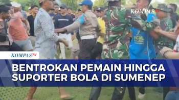 Tak Puas Keputusan Wasit, Turnamen Sapudi Cup Sumenep Berujung Ricuh! | BERUT