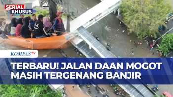 [LIVE] Banjir Jalan Daan Mogot Masih Belum Surut, Ketinggian Banjir Di Tangerang Capai 4 Meter