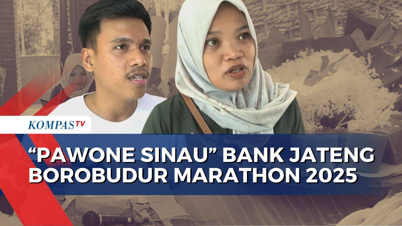 'Pawone Sinau' Sambut Bank Jateng Borobudur Marathon 2025, 20 UMKM Magelang Siap Suguhkan Kuliner