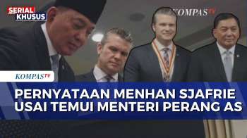 Pernyataan Menhan Sjafrie Usai Sepakati Kerja Sama Pertahanan RI-AS | KOMPAS PETANG