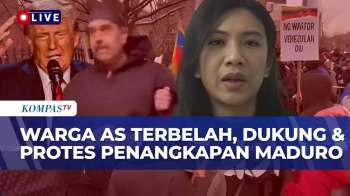 WNI Ungkap Situasi Terkini-Reaksi Publik AS Usai Penangkapan Maduro, Sejumlah Wilayah Gelar Demo