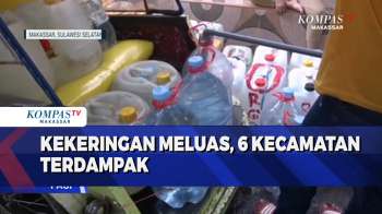 Kekeringan Meluas Di Makassar, 53 Ribu Warga Terdampak Di Enam Kecamatan