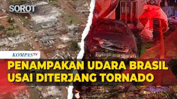 Penampakan Udara Brasil Usai Diterjang Tornado, 6 Orang Dilaporkan Tewas