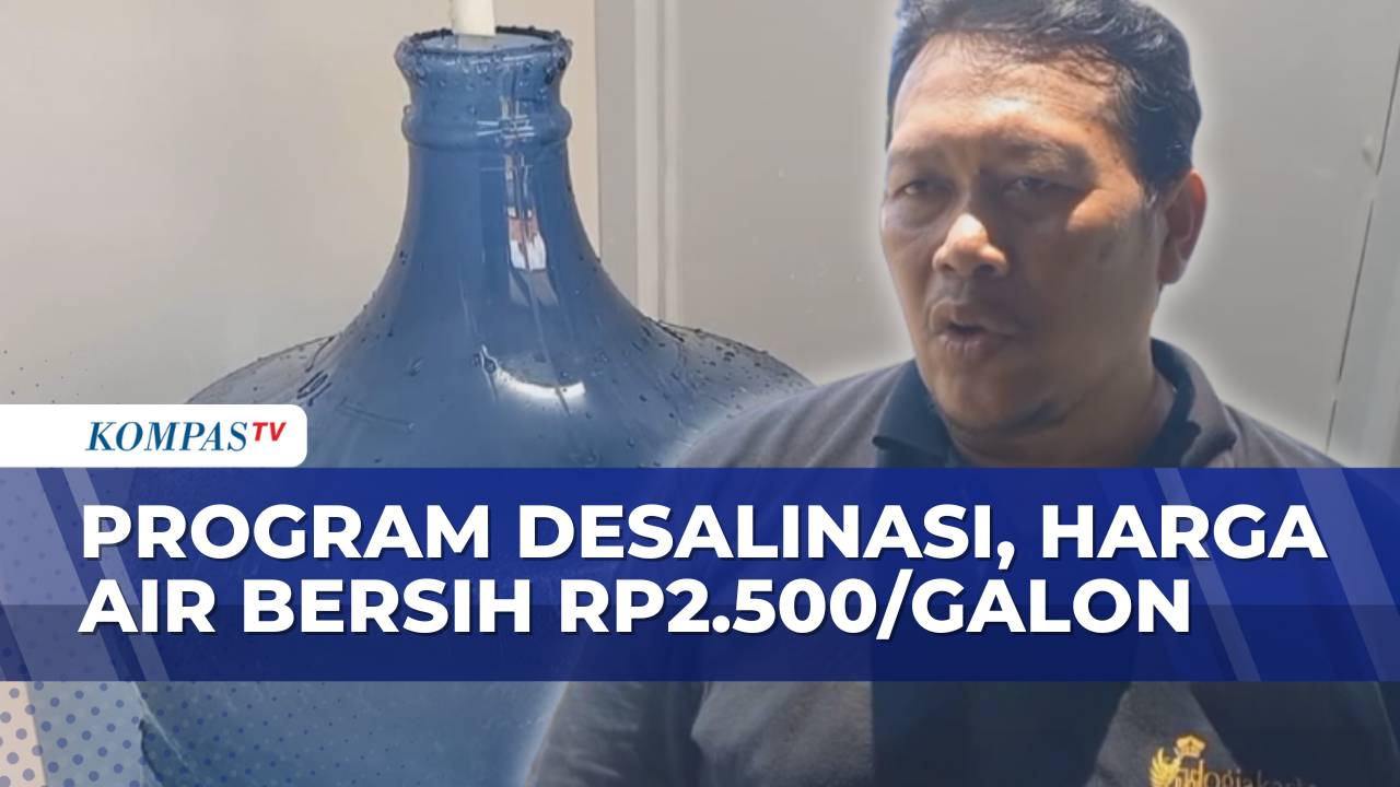 Tekan Krisis Air Bersih, Pemprov Jateng Sediakan Desalinasi di 6 Lokasi: Ubah Air Asin Jadi Tawar!