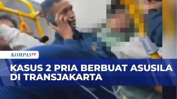 Lancarkan Aksi Asusila Di Tengah Penumpang Transjakarta, 2 Pria Diturunkan Paksa Dan Diamankan