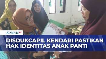 Jemput Bola ke Panti Asuhan, Dukcapil Kendari Terbitkan Akta Kelahiran Belasan Balita