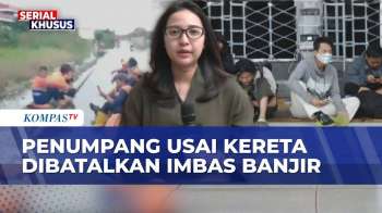Keberangkatan Kereta Dibatalkan Imbas Banjir: Penumpang Batalkan Perjalanan, PT KAI Beri Kompensasi