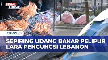 Bertahan Dari Serangan Israel, Sepiring Udang Bakar Jadi Pelipur Lara Pengungsi Lebanon