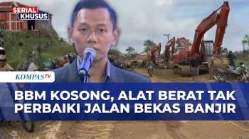 Alat Berat Tak Dipakai Perbaiki Jalan Rusak Akibat Banjir, Menko AHY: Pemerintah Terus Pulihkan