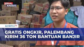 Gratis Ongkir, Warga Palembang Kirim 36 Ton Bantuan Untuk Korban Banjir Di Aceh, Sumut, Sumbar