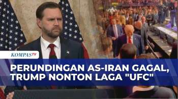 Negosiasi AS-Iran Gagal: Trump Nonton UFC Di Miami, Wapres J.D. Vance Buka Suara