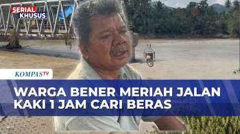 Stok Makanan Habis, Warga Bener Meriah Terpaksa Makan Batang Pisang - Jalan 1 Jam Demi Dapat Beras