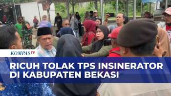 Ricuh Tolak TPS Insinerator Di Babelan Bekasi, Warga Dan DPRD Saling Dorong