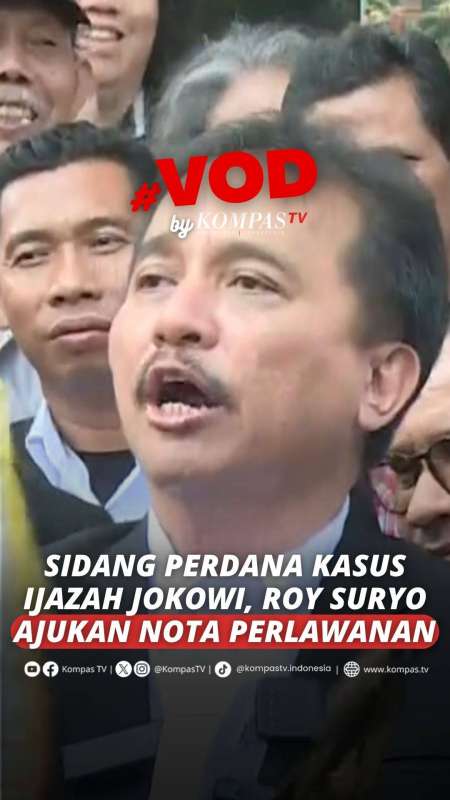 Roy Suryo Jalani Sidang Perdana Kasus Ijazah Jokowi, Ajukan Nota Perlawanan