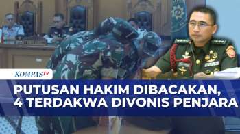 Empat Pelaku Penyiraman Air Keras Terhadap Aktivis KontraS Divonis Penjara | KOMPAS SIANG