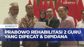 Presiden Prabowo Rehabilitasi Nama Baik Dan Pulihkan Hak 2 Guru Yang Dipecat Di Luwu Utara