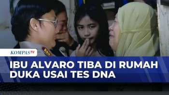 Momen Ibu Alvaro Tiba Di Rumah Duka Usai Pengambilan Sampel DNA Di RS Polri