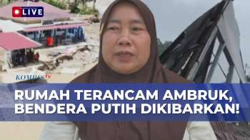 Cerita Warga Padang Pascabanjir Bandang: Viral Kibarkan Bendera Putih, Rumah Terancam Ambruk