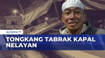 Tongkang Di Banjarmasin Hanyut Hingga Tabrak Kapal Nelayan | KOMPAS PETANG